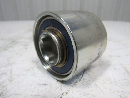 3" Crowned Face 2-5/16" W 1" Hex Bore Conveyor End Roller