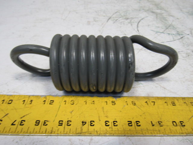2-3/4" OD 8" Long 3/8" Wire Right Hand Wound Heavy Extension Spring