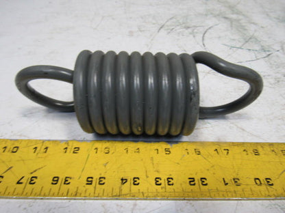 2-3/4" OD 8" Long 3/8" Wire Right Hand Wound Heavy Extension Spring