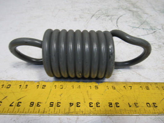 2-3/4" OD 8" Long 3/8" Wire Right Hand Wound Heavy Extension Spring