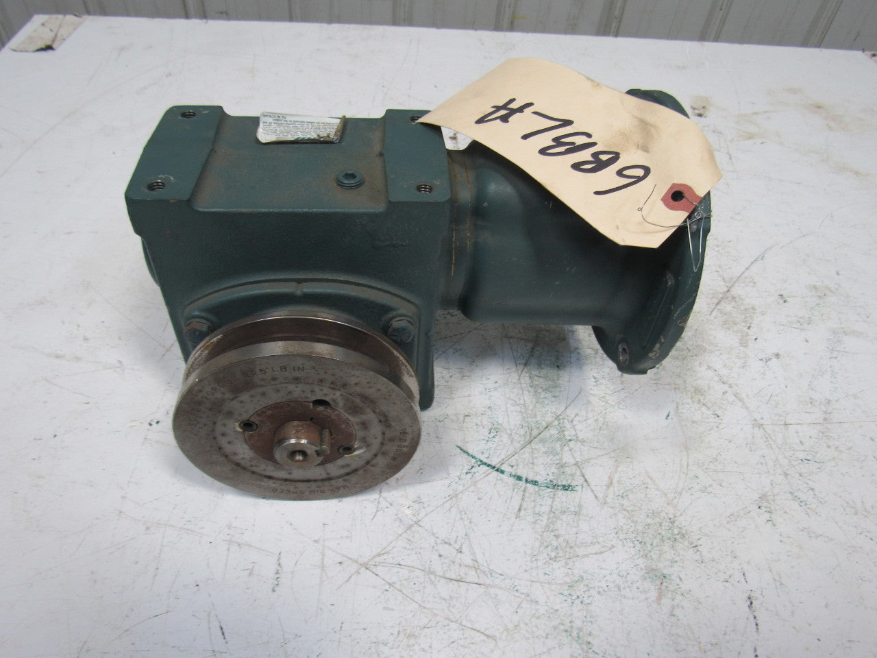Dodge 20A15L14 15:1 Ratio 1750RPM 1.69Hp Input 117RPM LH Output Gear Reducer