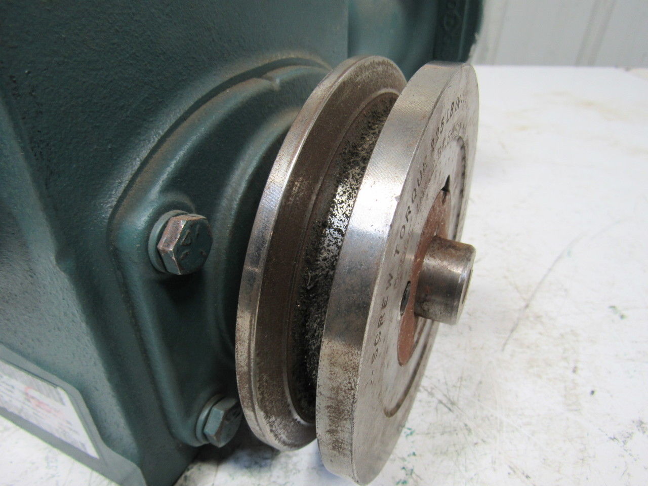 Dodge 20A15L14 15:1 Ratio 1750RPM 1.69Hp Input 117RPM LH Output Gear Reducer