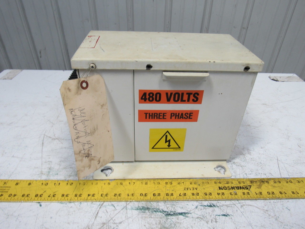 Daykin TD3-2-4815-4 AC/DC Power Supply 480V Primary 120VAC/24VDC Secondary 1Ph
