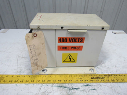 Daykin TD3-2-4815-4 AC/DC Power Supply 480V Primary 120VAC/24VDC Secondary 1Ph
