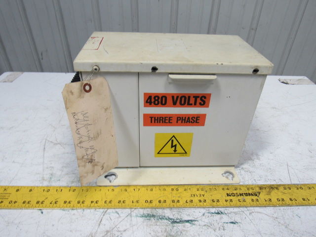 Daykin TD3-2-4815-4 AC/DC Power Supply 480V Primary 120VAC/24VDC Secondary 1Ph