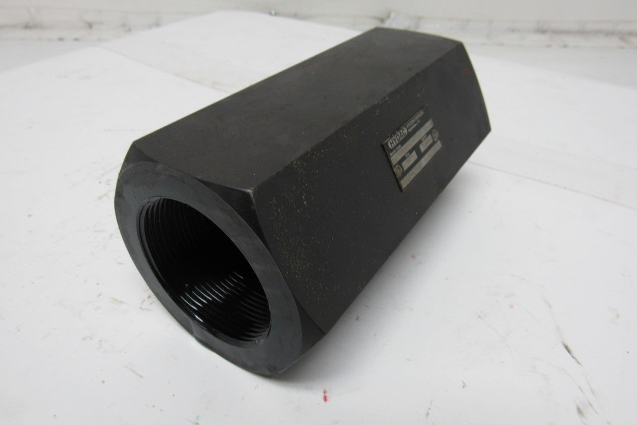 Hydac RV-40-01.X/12 Size 40 Hydraulic Check Valve 5000PSI