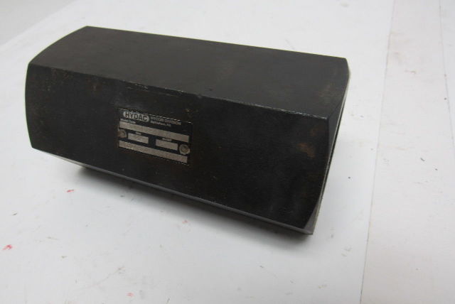 Hydac RV-40-01.X/12 Size 40 Hydraulic Check Valve 5000PSI