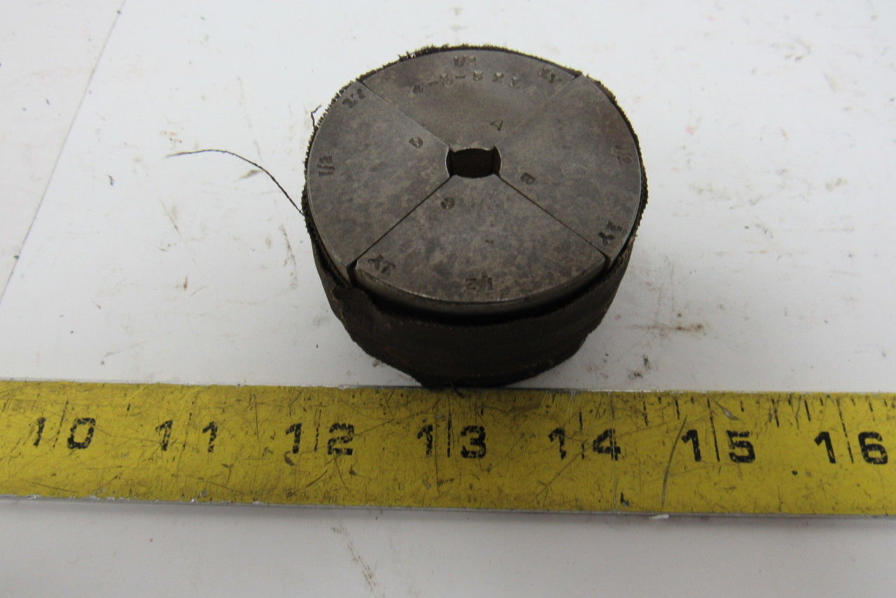 4-1-521 1/2" Machinists Round Collet Pad Set