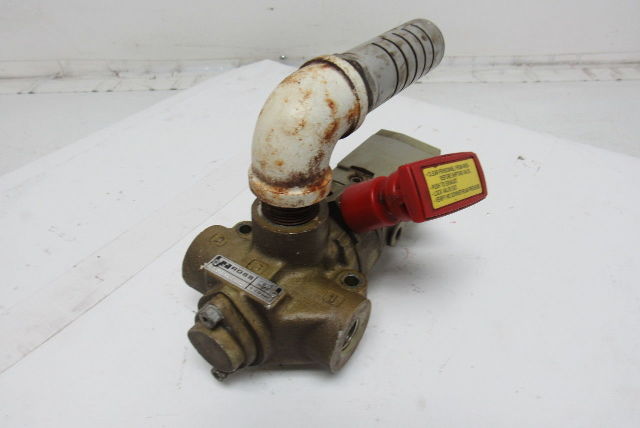 Ross D2773A4842 Solenoid Lock out Valve 24VDC 14Va 3/8" Ports