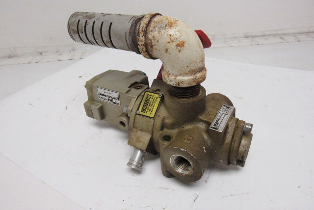 Ross D2773A4842 Solenoid Lock out Valve 24VDC 14Va 3/8" Ports