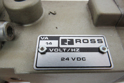 Ross D2773A4842 Solenoid Lock out Valve 24VDC 14Va 3/8" Ports