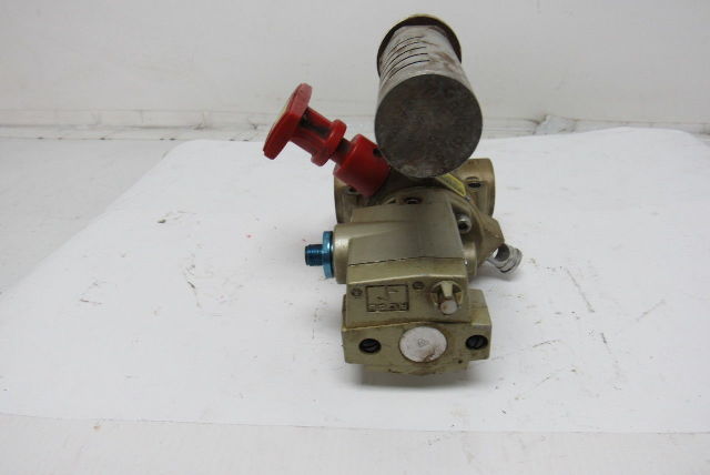 Ross D2773A4842 Solenoid Lock out Valve 24VDC 14Va 3/8" Ports
