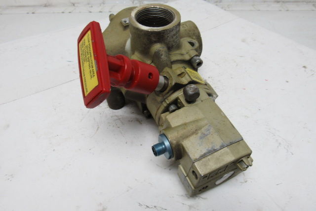 Ross D2773A6832 Solenoid Lock out Valve 24VDC 14Va 1" Ports