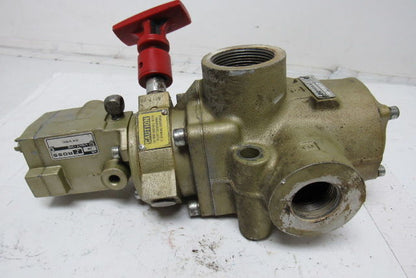 Ross D2773A6832 Solenoid Lock out Valve 24VDC 14Va 1" Ports