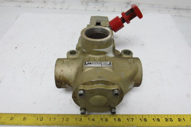 Ross D2773A6832 Solenoid Lock out Valve 24VDC 14Va 1" Ports