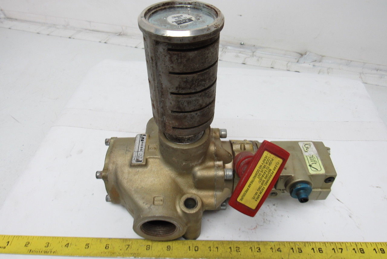 Ross D2773A7962 Solenoid Lock out Valve 24VDC 14Va 1-1/4" Ports