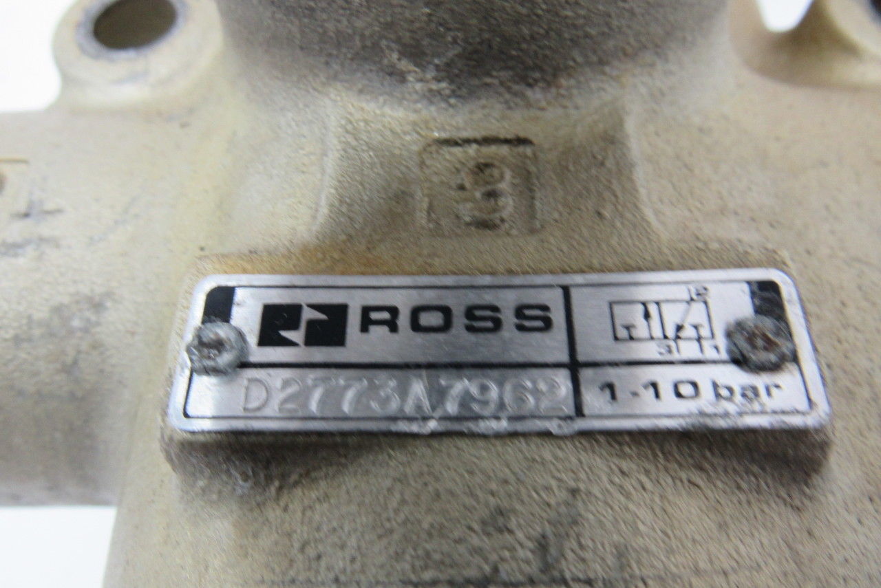 Ross D2773A7962 Solenoid Lock out Valve 24VDC 14Va 1-1/4" Ports