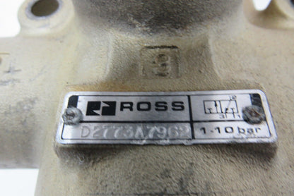 Ross D2773A7962 Solenoid Lock out Valve 24VDC 14Va 1-1/4" Ports