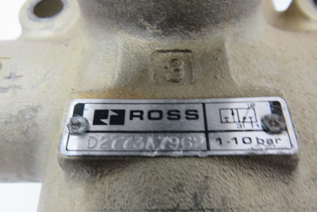 Ross D2773A7962 Solenoid Lock out Valve 24VDC 14Va 1-1/4" Ports