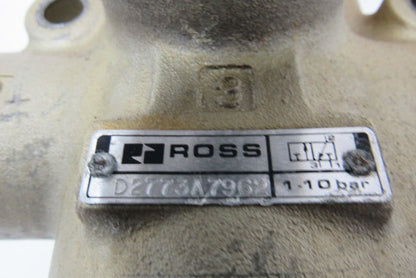 Ross D2773A7962 Solenoid Lock out Valve 24VDC 14Va 1-1/4" Ports