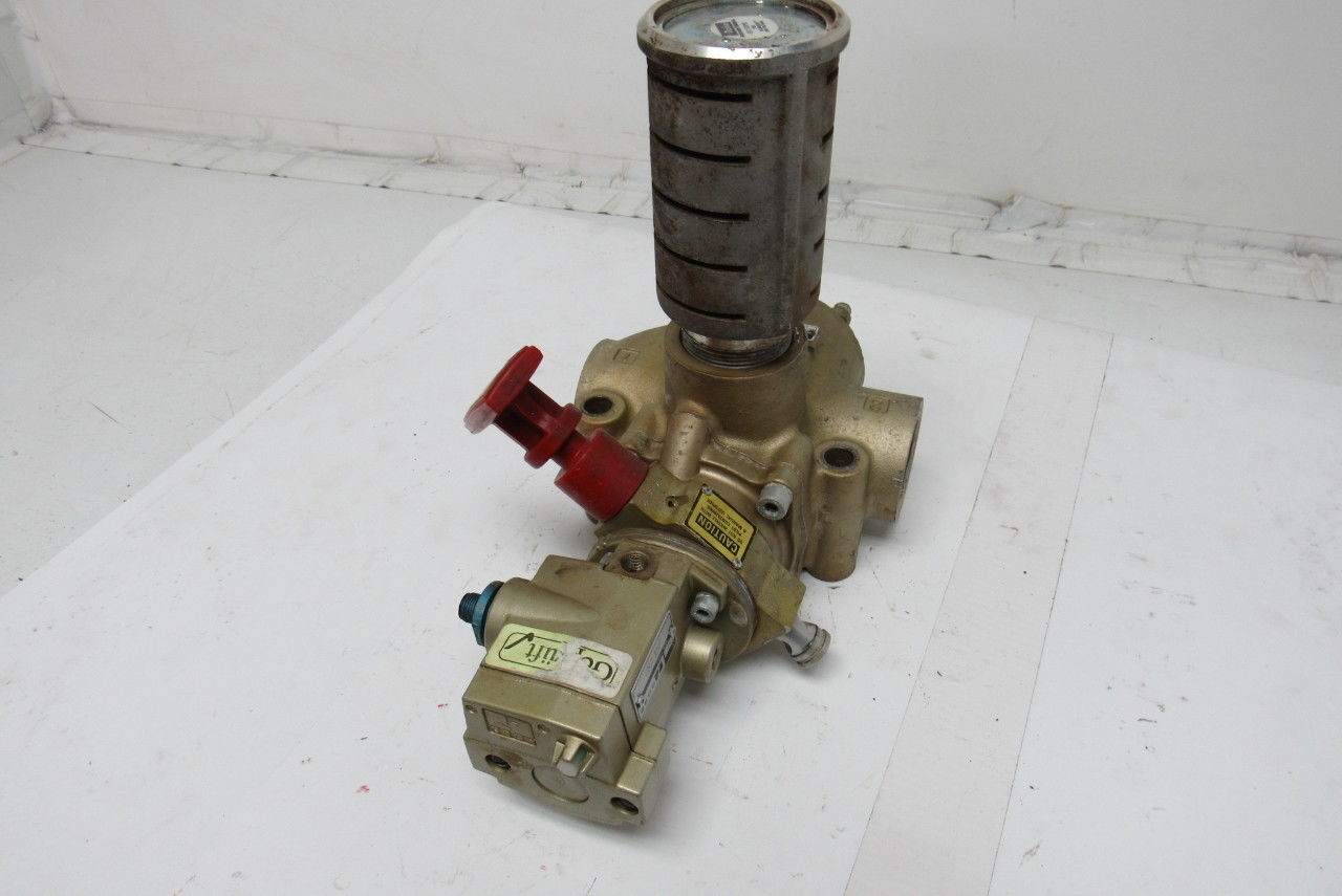 Ross D2773A7962 Solenoid Lock out Valve 24VDC 14Va 1-1/4" Ports