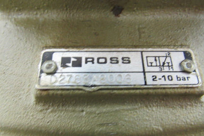 Ross D2783A8006 1-1/4"NPT Manual Lock Out Air Dump