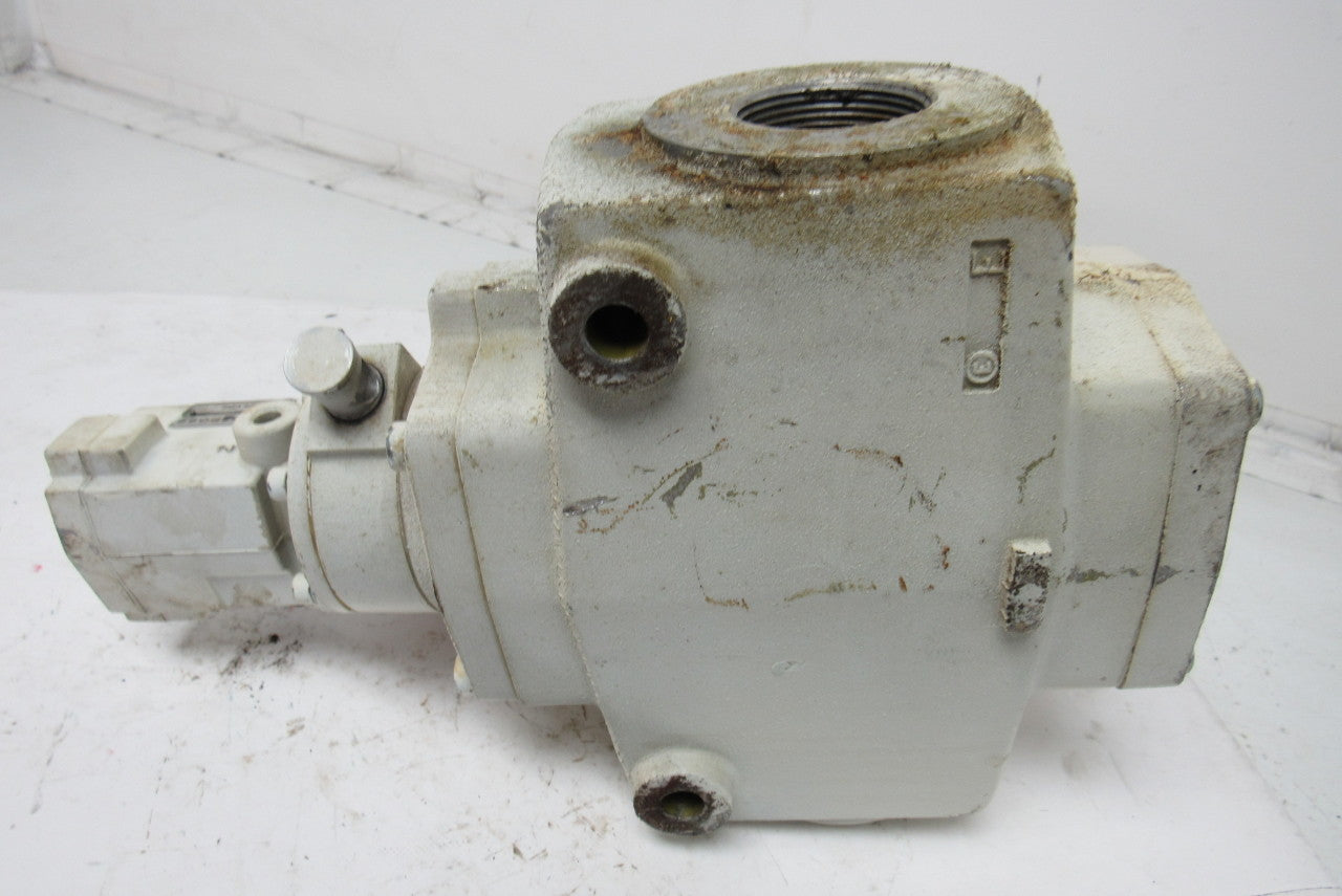 Ross D2783A8986 Solenoid Pilot Valve w/Manual Lock Out Air Dump 24VDC 1-1/2" NPT