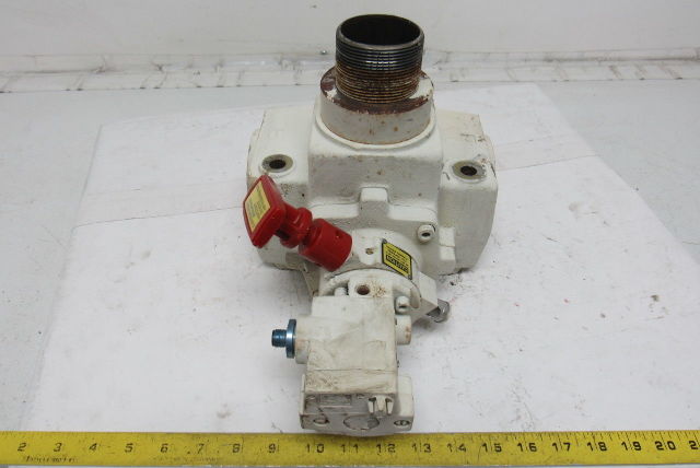 Ross D2783A8986 Solenoid Pilot Valve w/Manual Lock Out Air Dump 24VDC 1-1/2" NPT