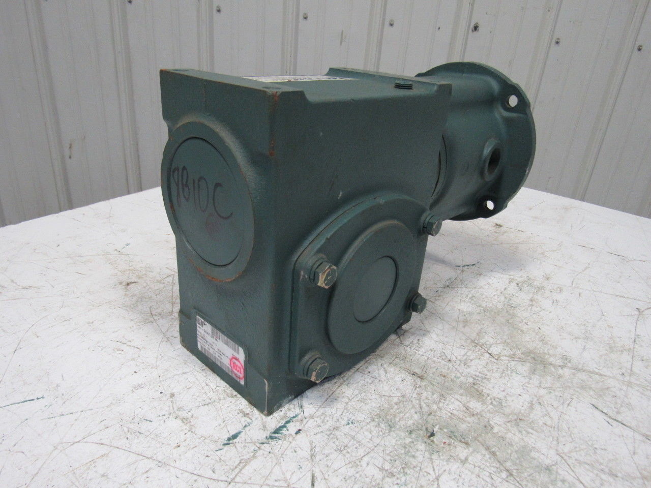 Dodge 26A10R14 10:1 Ratio 1750RPM 4.83Hp Input 175 RH Output Gear Reducer