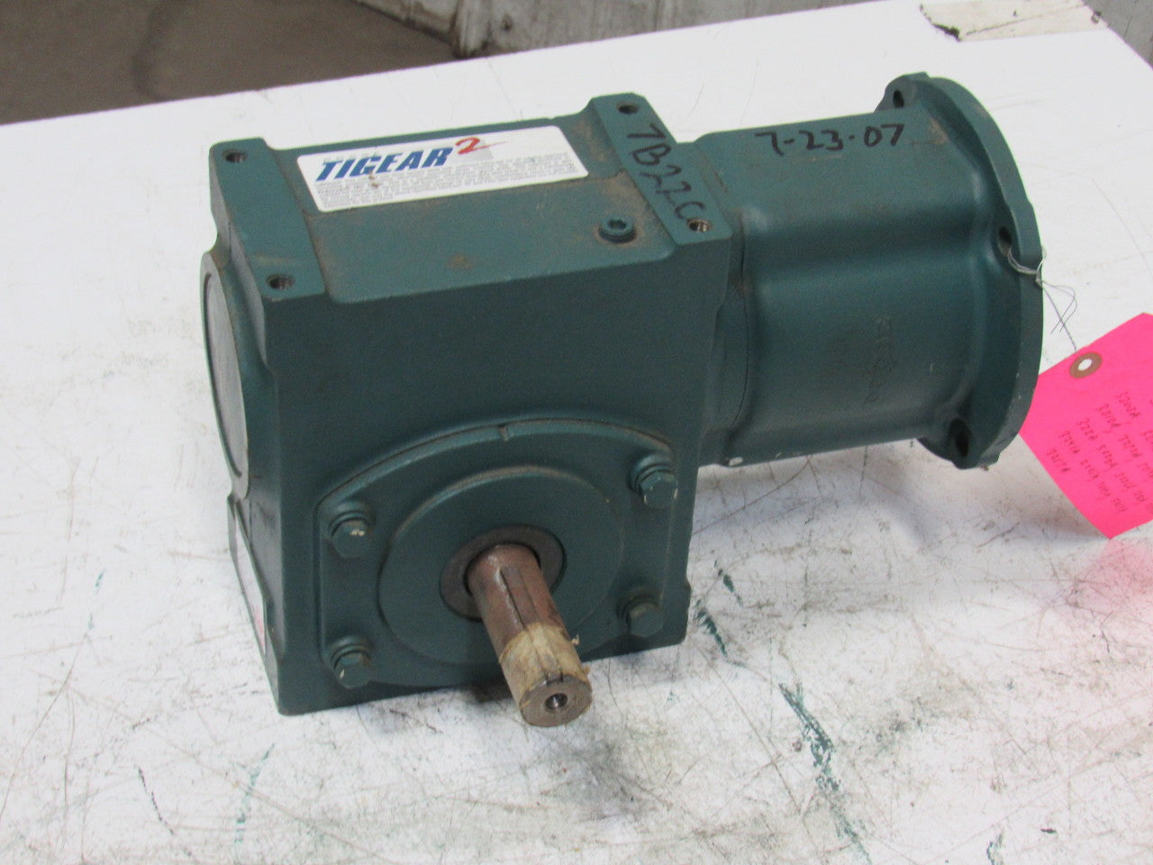Dodge 26A15L14 Tigear 2 15:1 Ratio 1750RPM 3.62Hp Input 117RPM LH Output Gearbox
