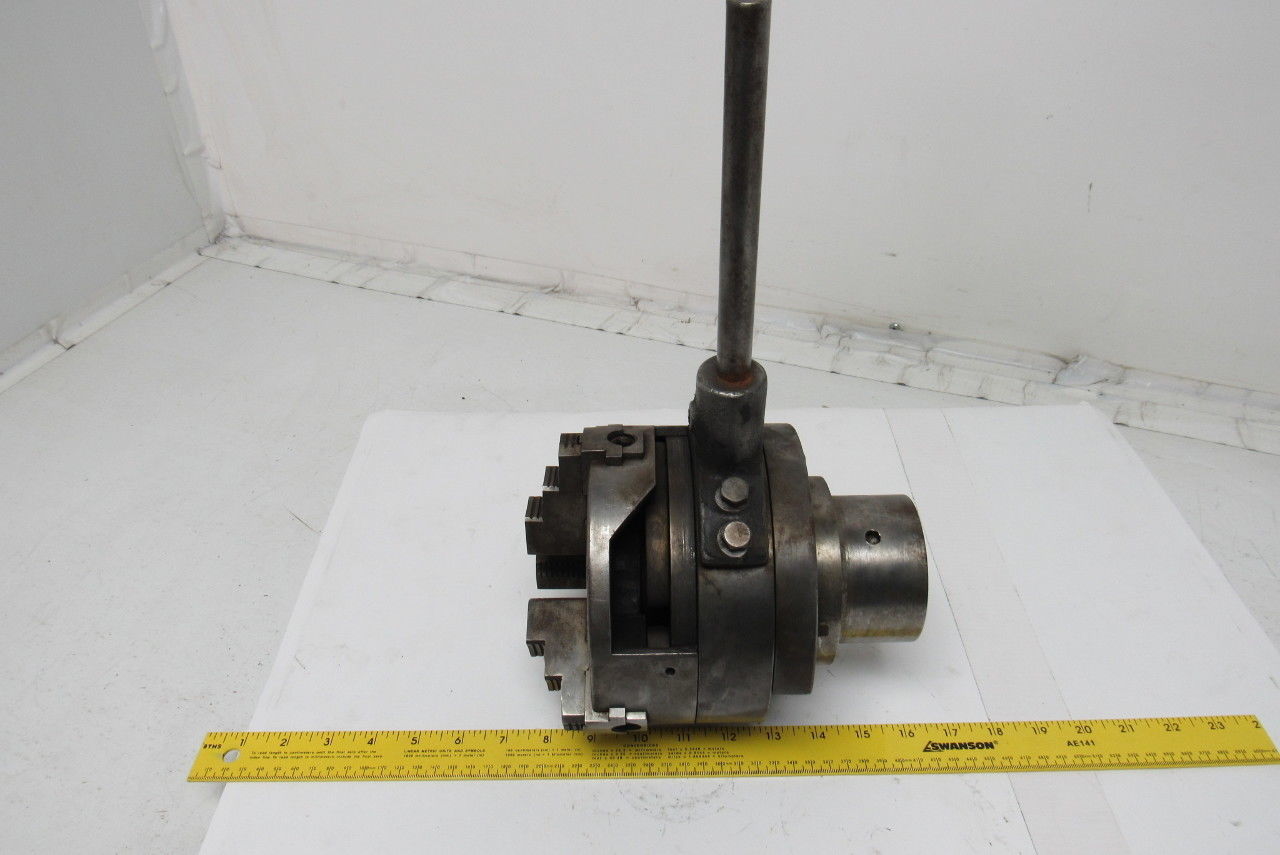 Foster Size 412 6-1/2" Wrenchless 3 Jaw Chuck 2"-6 Threaded Nose