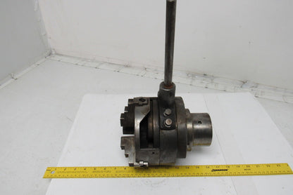 Foster Size 412 6-1/2" Wrenchless 3 Jaw Chuck 2"-6 Threaded Nose