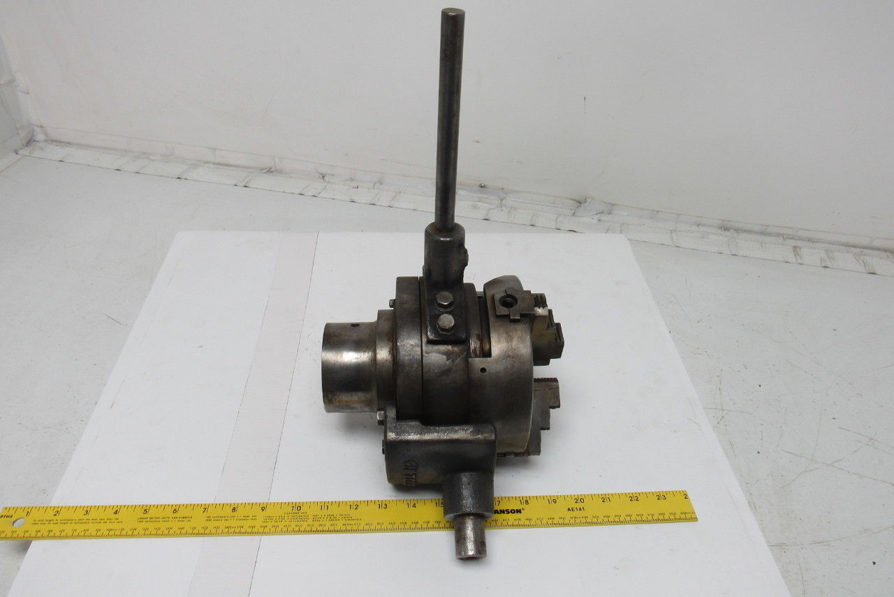 Foster Size 412 6-1/2" Wrenchless 3 Jaw Chuck 2"-6 Threaded Nose