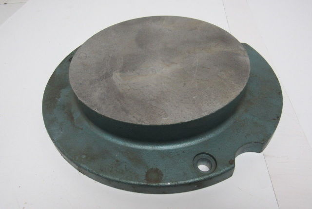 11-7/16" OD Solid Aluminum Machinable Plate 8" Raised Nose See Info