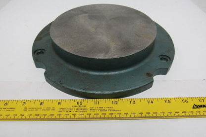 11-7/16" OD Solid Aluminum Machinable Plate 8" Raised Nose See Info
