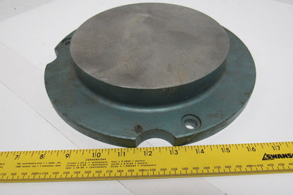 11-7/16" OD Solid Aluminum Machinable Plate 8" Raised Nose See Info