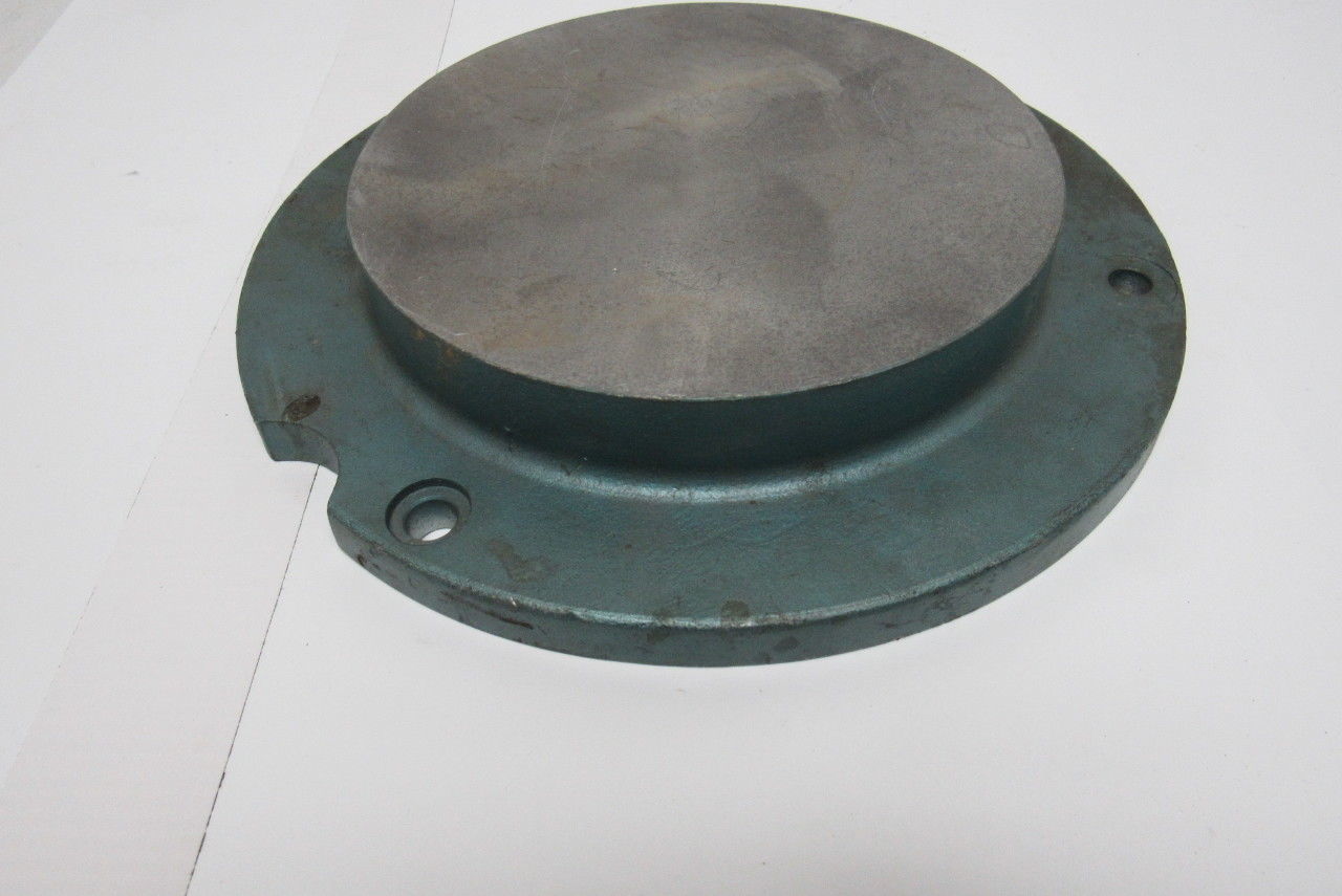 11-7/16" OD Solid Aluminum Machinable Plate 8" Raised Nose See Info