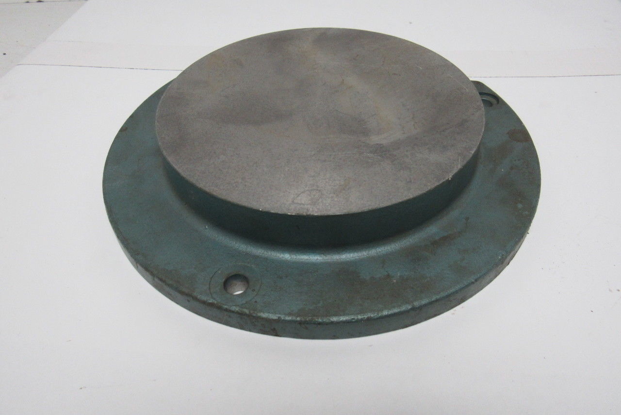 11-7/16" OD Solid Aluminum Machinable Plate 8" Raised Nose See Info