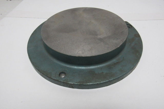 11-7/16" OD Solid Aluminum Machinable Plate 8" Raised Nose See Info