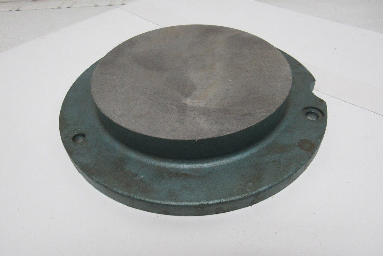 11-7/16" OD Solid Aluminum Machinable Plate 8" Raised Nose See Info