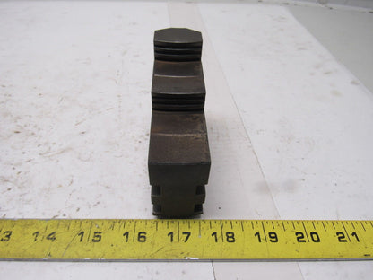 Self Centering Spiral Chuck Hardened 3 Jaw Double Groove Lot Of 3