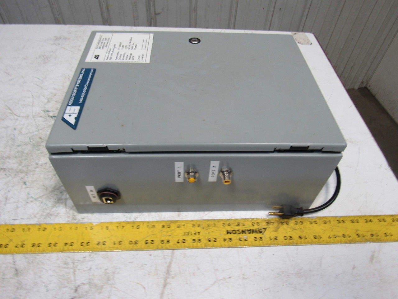 Accu-Sort 0111255001 120V 1Ph 60Hz Barcode Remote I/O Panel Verification System