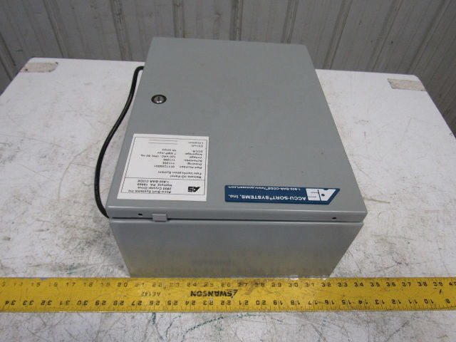 Accu-Sort 0111255001 120V 1Ph 60Hz Barcode Remote I/O Panel Verification System