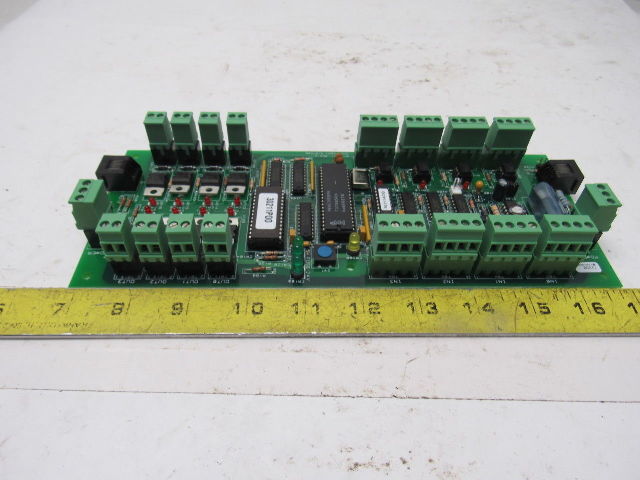 Accu-Sort 100009306 Rev F2 Barcode Remote I/O Panel Verification System PC Board