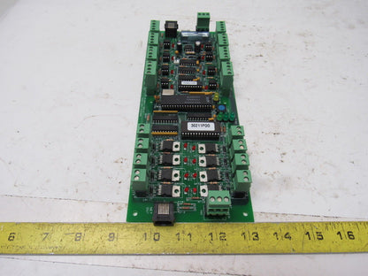 Accu-Sort 100009306 Rev F2 Barcode Remote I/O Panel Verification System PC Board