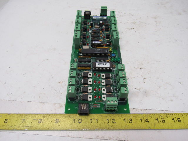 Accu-Sort 100009306 Rev F2 Barcode Remote I/O Panel Verification System PC Board
