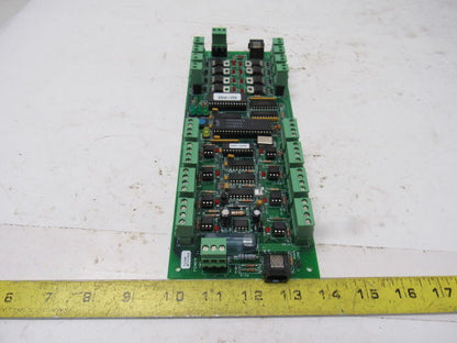 Accu-Sort 100009306 Rev F2 Barcode Remote I/O Panel Verification System PC Board
