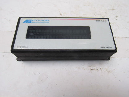 Accu-Sort GP018 Remote Display Panel & Mounting Hardware Kit