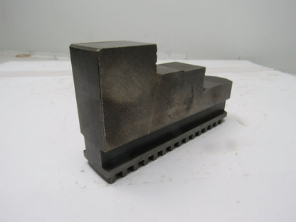 574 Self Centering Spiral Chuck Jaws Hardened 3" x 5-1/2" x 1-1/4" Lot Of 3