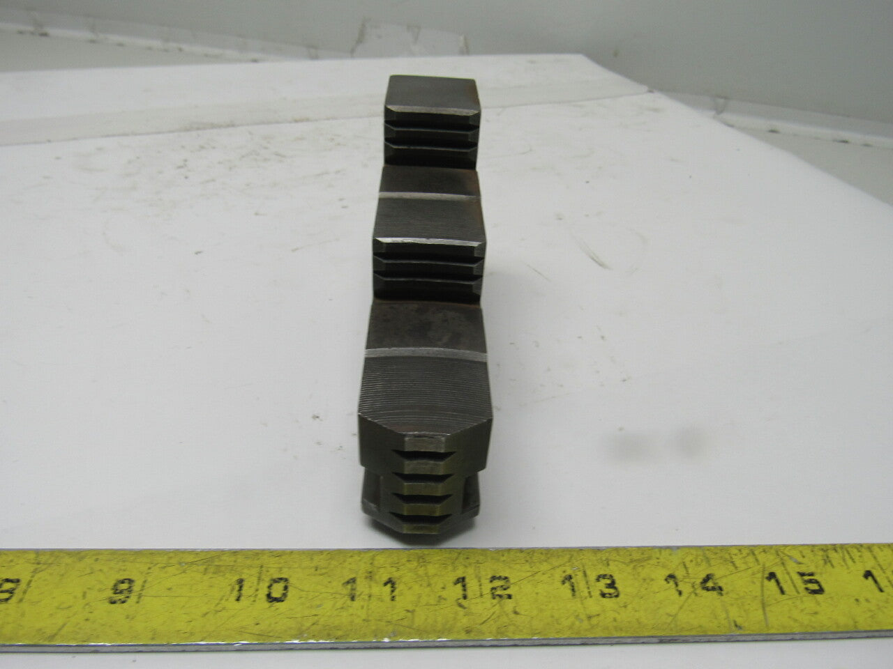574 Self Centering Spiral Chuck Jaws Hardened 3" x 5-1/2" x 1-1/4" Lot Of 3